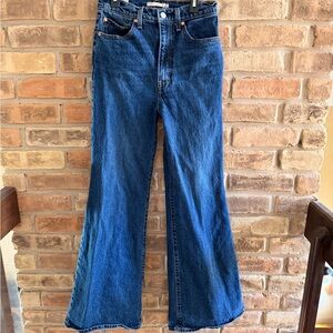 Levi's Dark Blue Flare Jeans